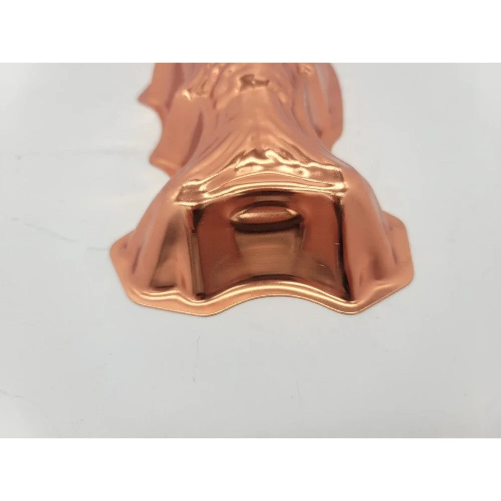 Vintage Copper-Colored Fish Jello Mold Kitchen Cottage Decor 13